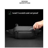 Bolso de hombro para hombre, multifunción, extensible, impermeable, bandolera de viaje, bandolera, bolso de pecho para hombre - details 8
