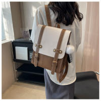 Bolso vintage para Mujer, bandolera de cuero PU, Mochila para Escuela Universitaria - details 4