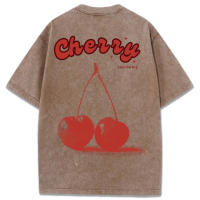 Camiseta Fresca y Ropa Vista Manga Corta, Cuello Redondo, Algodón, Moda Fresca para Mujeres - details 7