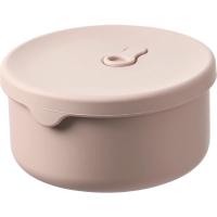 Fiambrera Redonda de Silicona 700ML y 250ML Refrigerador Caja de Mantenimiento Fresco - details 0