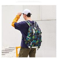 Mochila de Hombro para Hombres Estudiantes Impresada Impermeable Ideal para Viajes al Aire Libre - details 14