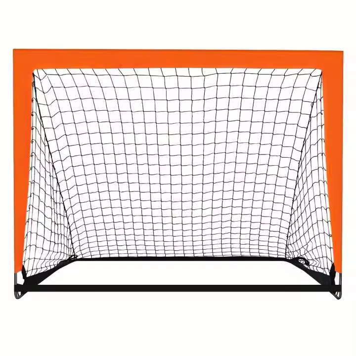 Portería de fútbol portátil para patio trasero, Red de fútbol de entrenamiento móvil plegable para interiores y exteriores - 1