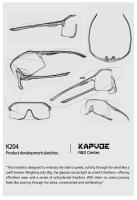 Kapvoe-gafas de sol para hombre y mujer, lentes deportivas para ciclismo de montaña, para acampar al aire libre, senderismo, montar en bicicleta, UV400 - details 21