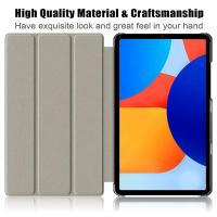 Funda de cuero con triple soporte magnético para Redmi Pad SE 8.7, funda rígida inteligente para tableta, 8.7 pulgadas, 2024 - details 2