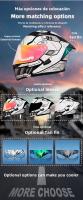 Casco moto mujer modular aire libre seguro carretera trail hombre - details 4