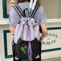 Mochila de almacenamiento de raqueta deportiva con dibujos de cachorros, bolso de hombro ligero de gran capacidad para Fitness, bolso de mano de nailon - details 20