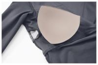 Traje deportivo cansado, prenda versátil de manga larga, secado rápido, pantalones acampados para yoga, correr, Fiess, ropa exterior - details 17