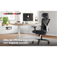 Silla de Oficina Ergonómica con Soporte Lumbar