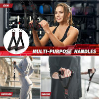 Mangos de gimnasio de Metal con anillo en D, mango de máquina de Cable resistente para entrenamiento con gancho para bandas de resistencia para el hogar, accesorios de Fitness - details 6