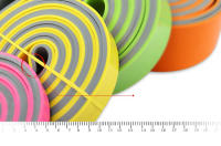 Bandas de resistencia de doble Color, banda asistida para dominadas, ejercicio de estiramiento, ejercicio de gimnasio de goma Unisex - details 0
