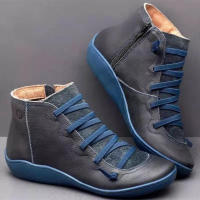 Ots de punta redonda para mujer, ots casuales con lado - details 6