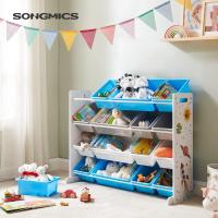 Estantería de Juguetes de 4 Niveles Organizador de Juguetes de Plástico para Niños con 16 Cajones - details 3