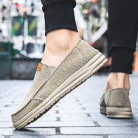Zapatillas deportivas informales para hombre, zapatos planos de lona, cómodos, ligeros, para conducir, trabajo clásico, caminar - details 2