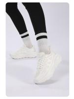 Zapatillas de running de alta elasticidad con absorción de impactos para hombre, zapatillas casuales para parejas de aeróbicos, zapatillas modernas y versátiles. - details 4