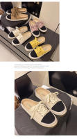 Zapatillas Planas de Punta Cerrada para Mujeres Verano Retro Sandalias Perezosas Zapatos de Pescador - details 6