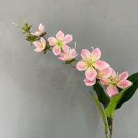 Jasmine artificiales verticales de 80cm, elegante y hermosa flor de jazmín de simulación, flor falsa de seda impresa en 3D de tacto Real - details 15