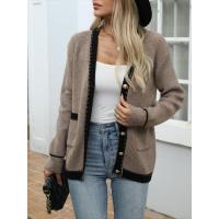 Pantalones elegantes con cuello en V Tendencia de primavera y otoño Suéter de punto atractivo - details 9