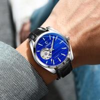 Hueco automático reloj mecánico hombre luminoso resistente al agua - details 1