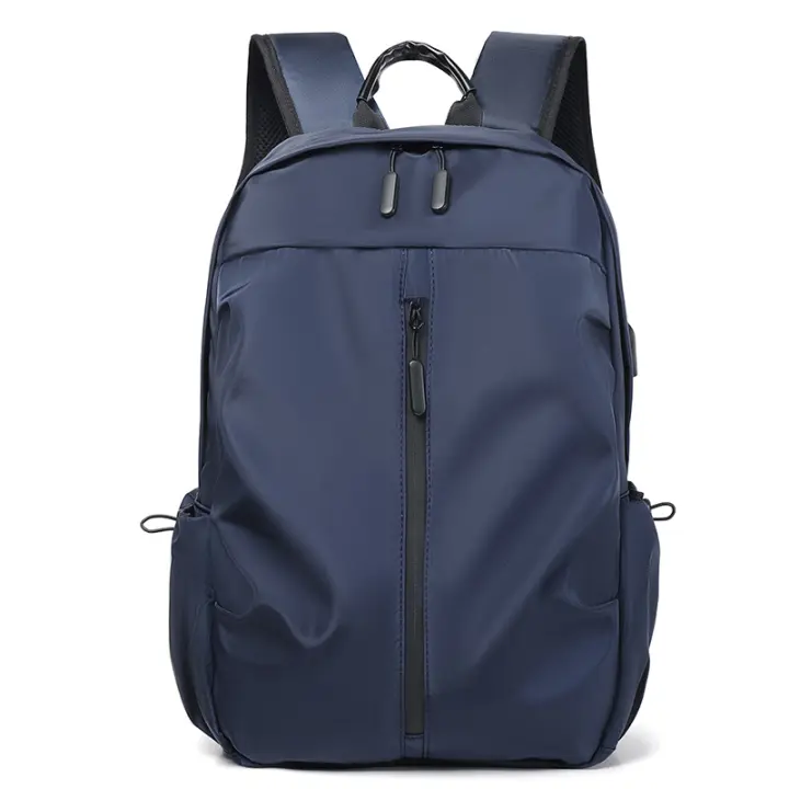 Mochila informal para hombre, mochila de gran capacidad para exteriores, doble espalda, logotipo impreso, bolsa de ordenador, mochila de viaje para estudiante - 1