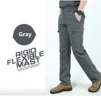 Pantalones Cargo tácticos impermeables para verano, pantalón militar informal con múltiples bolsillos, transpirable, secado rápido, talla grande, S-4XL, 2024 - details 2
