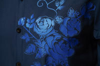 Camisa de Manga Larga con Estampado de Flor Camisas Casuales para Hombres en Otoño - details 14