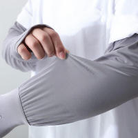 Mangas Protectoras UV para Correr y Ciclismo en Verano Manga de Seda con Hielo para Protección Solar Deportiva para Hombres - details 9