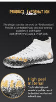 Zapatos de fútbol de marca para hombres, botas de fútbol de tobillo alto, hierba antideslizante al aire libre, zapatillas de deporte de partido de entrenamiento Multicolor, TF/FG - details 9