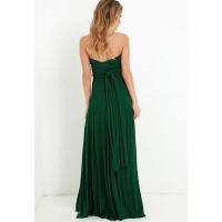 Vestido largo con vendaje sexy y espalda cruzada con múltiples correas y uso multidireccional - details 19