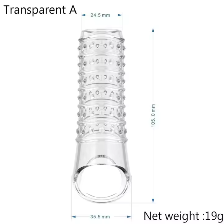 Anillos extensores reutilizables para retrasar la eyaculación, condones, funda para pene, cubierta de glande de silicona, Juguetes sexuales para agrandar para hombres - 1