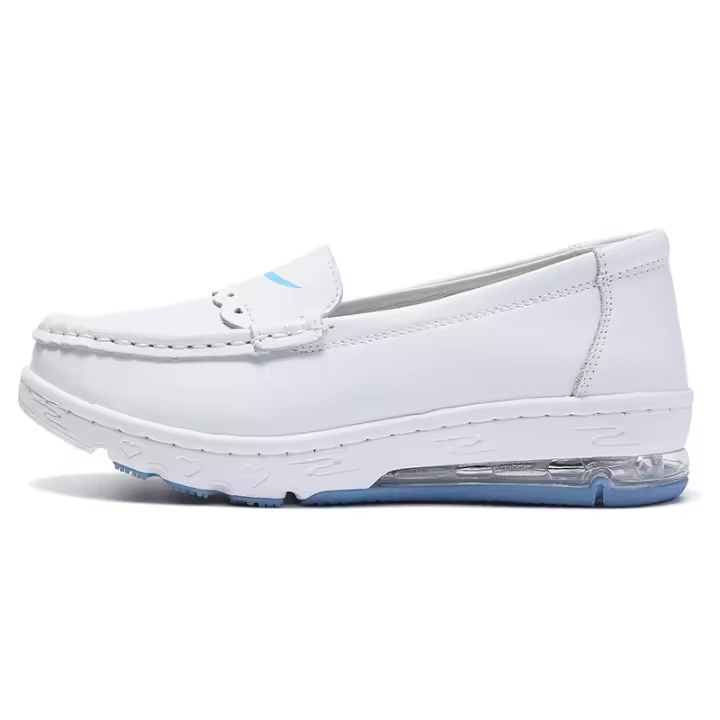 Zapatos de Enfermera de Cojín de Aire Suela Suave y Transpirable Zapatos de Servicio Cómodos Antideslizantes para Mujeres - 1