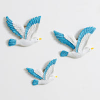 Estilo Mediterráneo resina gaviota pájaro pájaro pájaro marino decoración creativa Fondo pared colgante decoración del hogar Varios opcionales - details 13