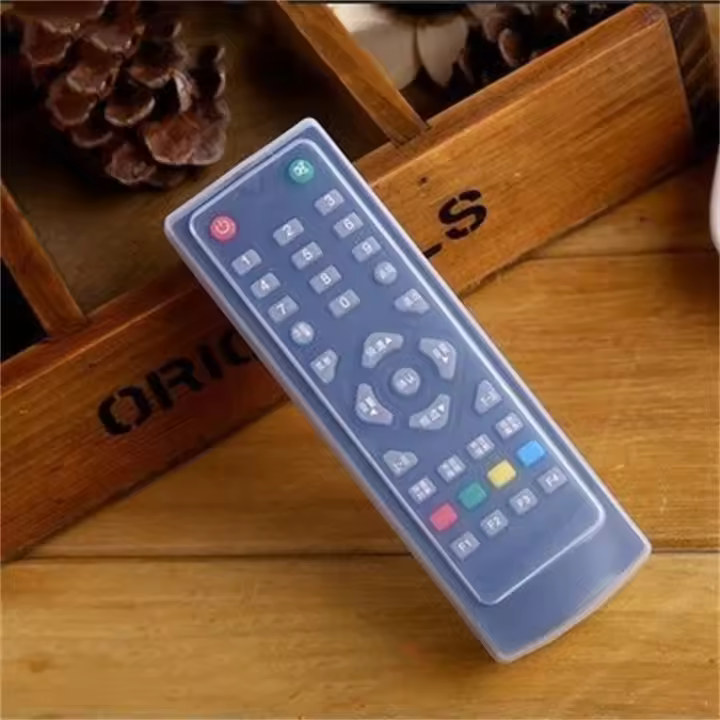 Funda transparente antideslizante a prueba de polvo para aire acondicionado, bolsa de almacenamiento remoto para TV, funda protectora para Control remoto - 1