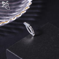 ZS-Piercing para el ombligo de plata 925 para mujer y niña, anillos minimalistas de circón, Anillo para el ombligo, Piercings corporales de playa de verano, 1 unidad - details 4
