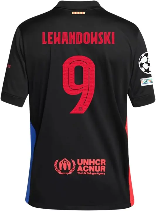 Camiseta de fútbol de visitante Lewandowski para hombre versión para fanáticos - 1