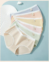 6Pcs Cotton Panties Women Breathable Underwear Seamless Girls Briefs Solid Panty Soft Underpants Sexy Low-Rise Female Lingerie - details 4