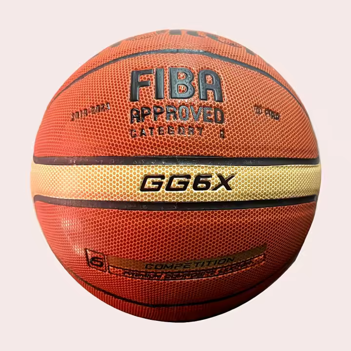1pc Balón de Baloncesto Tamaño Oficial 7 - Material PU Duradero, Diseño Rojo y Amarillo con Agarre Texturizado Negro, Perfecto para Juego Interior y Exterior, Equipo Deportivo para Adultos, Colores Mixtos, Accesorios de Baloncesto - 1