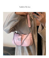 Bolso de Cadena Niche, Bolso de axila con Textura de alta gama para Mujer, Bolso Baguette de hombro a la moda, Bolso Cruzado - details 11