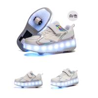 Nuevos Zapatos de Patinaje de Ruedas para Niños Zapatos Deportivos para Adultos con Luz - details 35