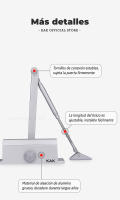 KAK Hydraulic Automatic Door Closer 25-80KG 90 Degree Positioning Door Stop Adjustable Soft Closing Door Hardware Aluminum Alloy - details 9