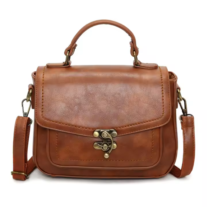 Bolso Bandolera de Mujer Vintage Bolsa de Hombre Bolsos de Mano Señoras Bolso para Viajes Ctas - 1