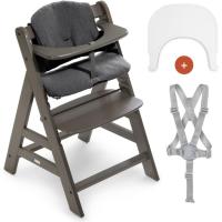 Set de Tronas de Bebé Evolutivas con Bandeja y Cojín de 2 Piezas |   Trona de madera regulable |   Silla Alta para Niños desde 6 Meses con Accesorios - details 26