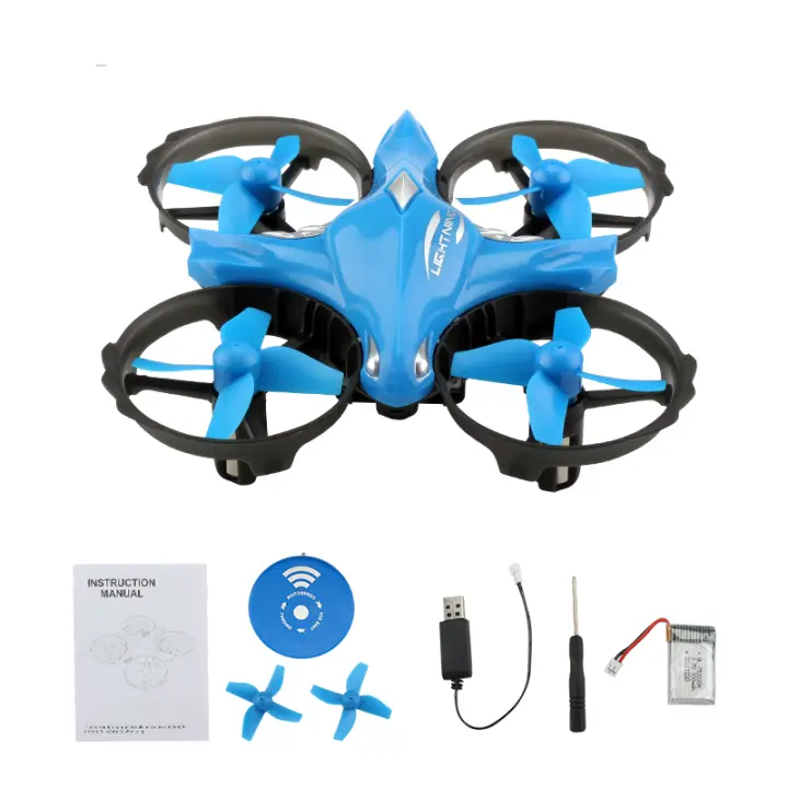 JJRC-helicóptero a Control remoto H102 para niños, 3 modos, 2,4G, Quadcopter, barco, Uav, Rc, Drone, lanzamiento de luz, juguetes rotativos, regalo de Navidad - 1