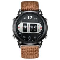Reloj de Cuarzo de Lujo Leten Diseño Único con Correa de Nylon Negro Moda Casual para Estudiantes - details 5