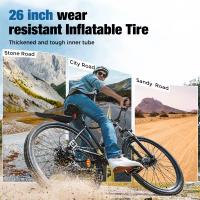 iScooter EB3 Bicicleta Eléctrica para Adultos 350W, 36V, 10.4Ah, Velocidad Máxima de 32KM/H, Absorción de Choques de Neumático 26" - details 5