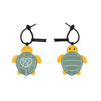Llavero de juguete de tamaño Mini para niños, llavero de burbujas con dibujos de animales, colgante portátil de PU con forma de tortuga y abeja - details 7