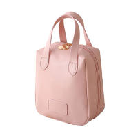 Bolsa de maquillaje portátil para mujer, bolsa de cosméticos de almacenamiento multicapa de mano, estuches de maquillaje - details 4