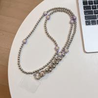Correa cruzada para teléfono con cuentas de flores, cuerda colgante para bolso, cadena para teléfono móvil, cordón largo antipérdida para teléfono, correas para el cuello - details 10