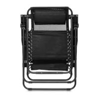 Arrancar eléctrico |   Tumbona Reclinable y Plegable Gravedad Cero - Sillón con Respaldo Alto y Reposapiés para Piscina, Camping y Jardín - details 1