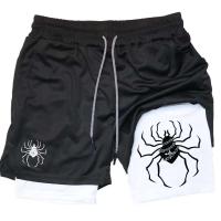 Anime X Hunter Pantalones cortos transpirables para gimnasio para hombre, pantalones cortos deportivos de verano y pantalones cortos para correr - details 4