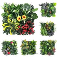 Panel de pared de plantas artificiales DIY, vida eterna, protección UV, alfombra de eucalipto Artificial, duradera y realista - details 15
